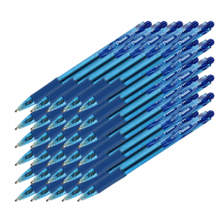 Blue Pentel zasúvacie guľôčkové pero